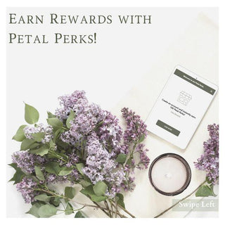 🌺 Did you know we have a free rewards program called Petal Perks?-Begonia & Bench