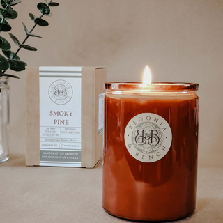 Smoky Pine™ - 12oz Finely Crafted Scented Candle By Begonia & Bench®