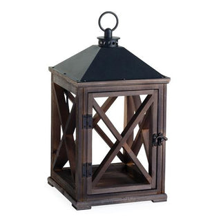 Wooden Lantern Style Candle Warmer