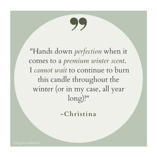 We invite you to try one of our artisanal candles, it's truly a unique experience for any #candlelover 😘🕯️ #wintersun #smellsgood-Begonia &amp; Bench