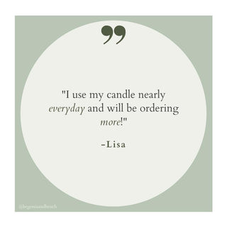 🤗 Did you know our Grand size candles can last up to 60-80 hrs?-Begonia &amp; Bench