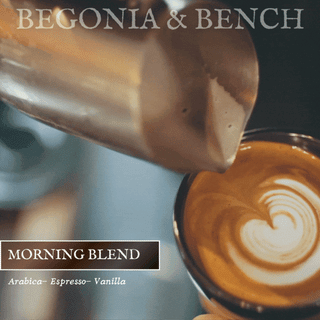 Morning Blend™ - 9oz. Amber Jar Candle - By Begonia & Bench®
