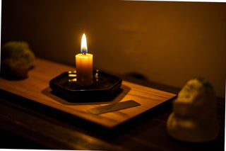 DAIYO Rice Bran Wax Candle Rockaku