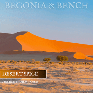 Desert Spice™ - 9oz. Amber Jar Candle - By Begonia & Bench®