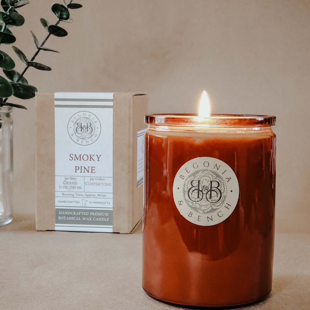 Smoky Pine 12oz Artisan Candle