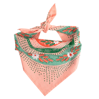 Handker Bandanas - No. 069 Snakes Pink