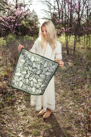 Handker Bandanas - No. 139 Fern Bandana