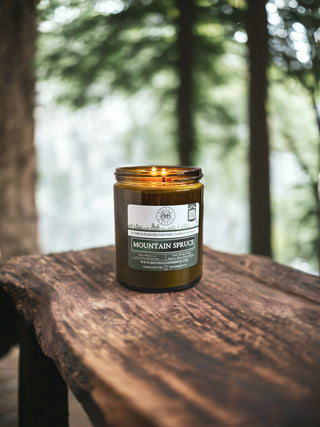 Mountain Spruce™ - 16oz Twin Wick - By Begonia & Bench®-Begonia &amp; Bench