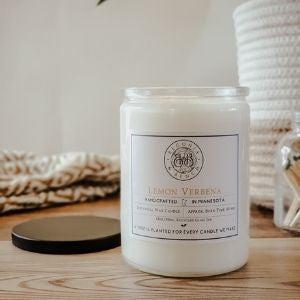 Lemon Verbena - Natural Soy Candle - By Begonia & Bench®