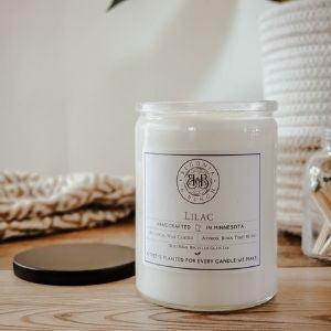 Lilac - Natural Soy Candle - By Begonia & Bench®