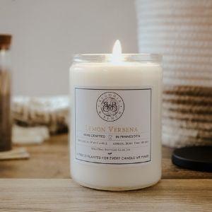 Lemon Verbena - Natural Soy Candle - By Begonia & Bench®