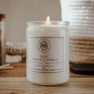 Lilac - Natural Soy Candle - By Begonia & Bench®