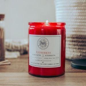 Redberries - Natural Soy Candle - By Begonia & Bench®