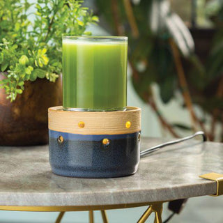 Deluxe 2-in-1 Candle Warmer-Begonia &amp; Bench